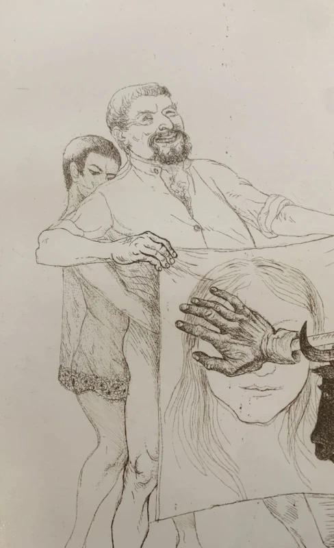 Leszek Rózga, Donkiszoteria, grafika, Galeria Sztuki Katarzyny Napiórkowskiej