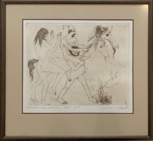 Leszek Rózga, Donkiszoteria, grafika, Galeria Sztuki Katarzyny Napiórkowskiej