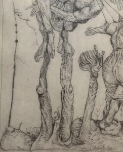 Leszek Rózga, Dedal, grafika, Galeria Sztuki Katarzyny Napiórkowskiej