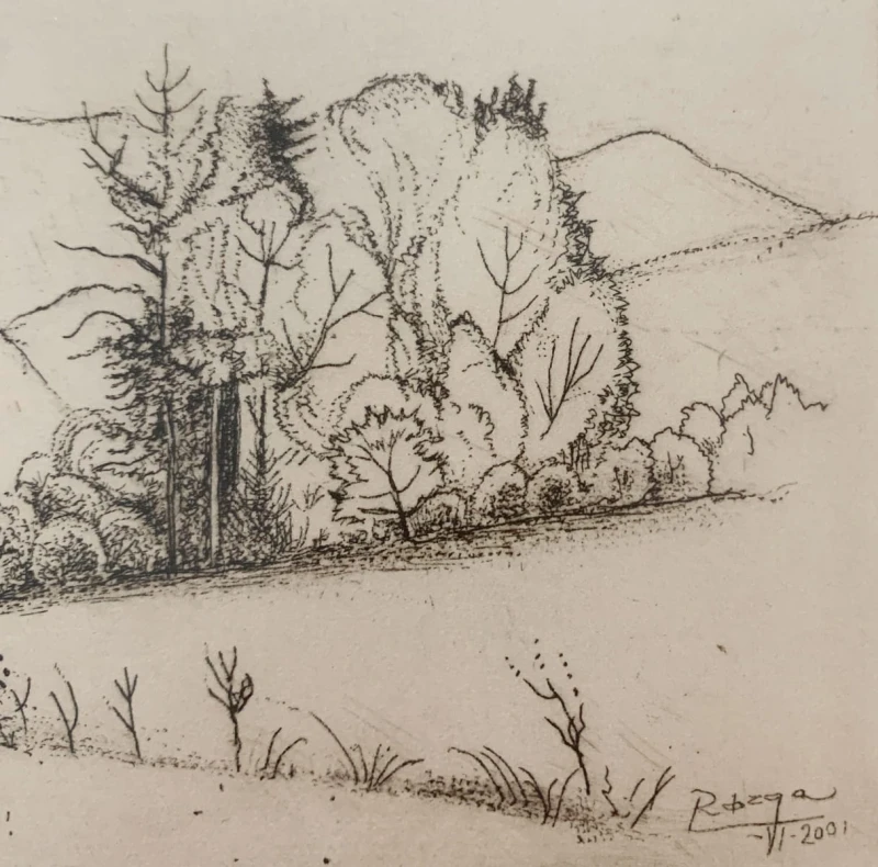 Leszek Rózga, grafika,  Galeria Sztuki Katarzyny Napiórkowskiej
