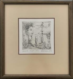 Leszek Rózga, grafika,  Galeria Sztuki Katarzyny Napiórkowskiej