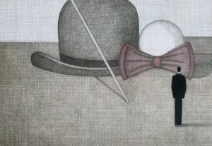 Joanna Wiszniewska Domańska, Magik, grafika, Galeria Sztuki Katarzyny Napiórkowskiej