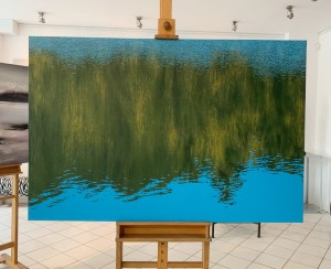 Tomek Mistak, Szum 30.01, obraz, Galeria Sztuki Katarzyny Napiórkowskiej