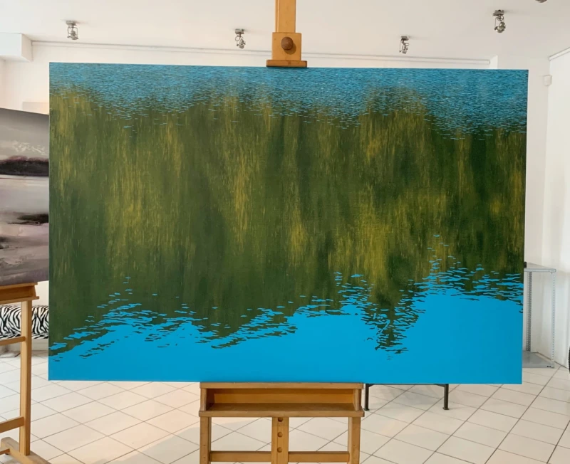 Tomek Mistak, Szum 30.01, obraz, Galeria Sztuki Katarzyny Napiórkowskiej