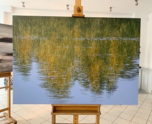 Tomek Mistak, Szum 20.02, obraz, Galeria Sztuki Katarzyny Napiórkowskiej
