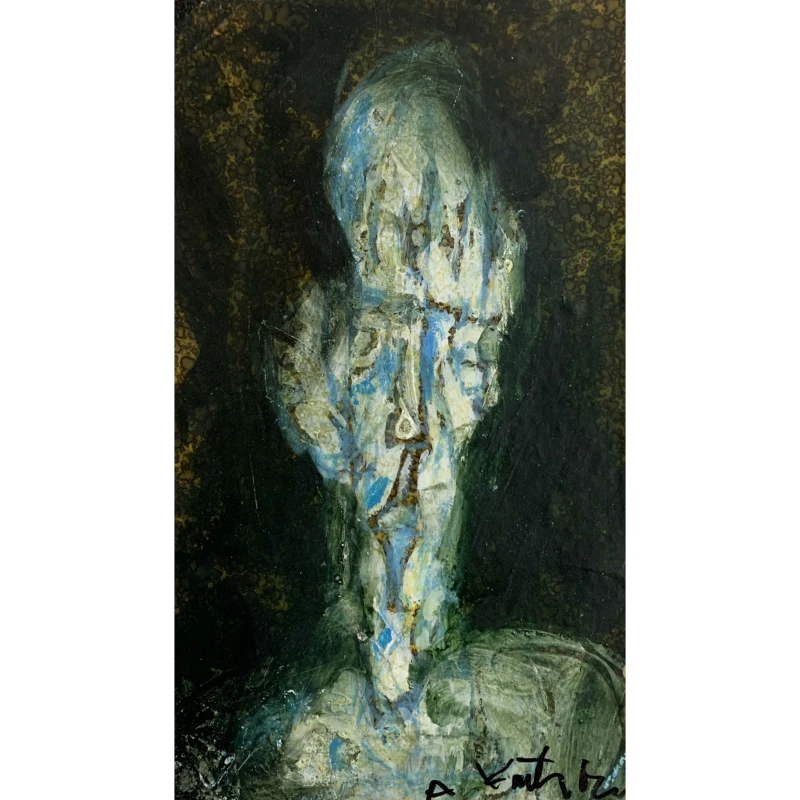 Andrzej Kreutz Majewski, Głowa, obraz, Galeria Sztuki Katarzyny Napiórkowskiej