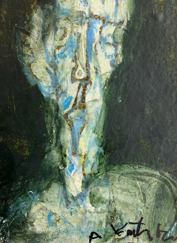 Andrzej Kreutz Majewski, Głowa, obraz, Galeria Sztuki Katarzyny Napiórkowskiej
