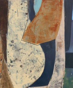 Anna Masiul-Gozdecka, Plener w Nowych Kotlicach, obraz, Galeria Sztuki Katarzyny Napiórkowskiej