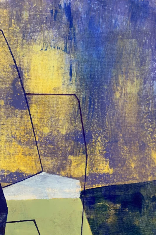 Anna Masiul-Gozdecka, Jasna noc, obraz, Galeria Sztuki Katarzyny Napiórkowskiej