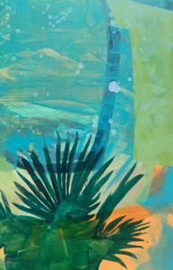 Anna Masiul-Gozdecka, Oranżeria, obraz, Galeria Sztuki Katarzyny Napiórkowskiej