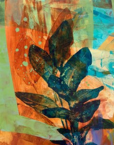 Anna Masiul-Gozdecka, Oranżeria, obraz, Galeria Sztuki Katarzyny Napiórkowskiej