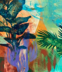 Anna Masiul-Gozdecka, Oranżeria, obraz, Galeria Sztuki Katarzyny Napiórkowskiej