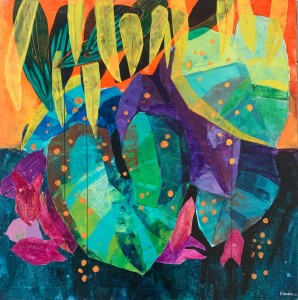 Anna Masiul-Gozdecka, Jungle Boogie 5, obraz, Galeria Sztuki Katarzyny Napiórkowskiej