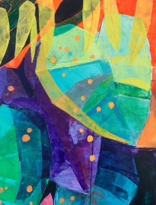 Anna Masiul-Gozdecka, Jungle Boogie 5, obraz, Galeria Sztuki Katarzyny Napiórkowskiej