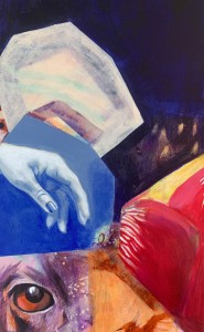 Anna Masiul-Gozdecka, Bez tytułu, dyptyk, obraz, Galeria Sztuki Katarzyny Napiórkowskiej