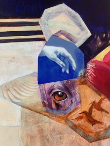 Anna Masiul-Gozdecka, Bez tytułu, dyptyk, obraz, Galeria Sztuki Katarzyny Napiórkowskiej