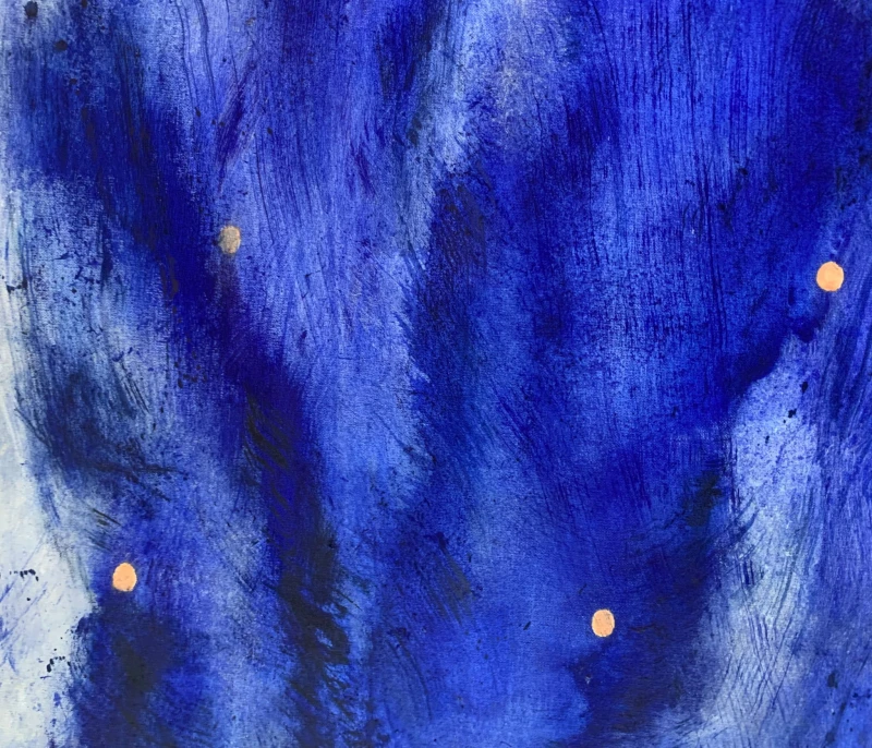 Piotr Butkiewicz, Silent stars, obraz, Galeria Sztuki Katarzyny Napiórkowskiej
