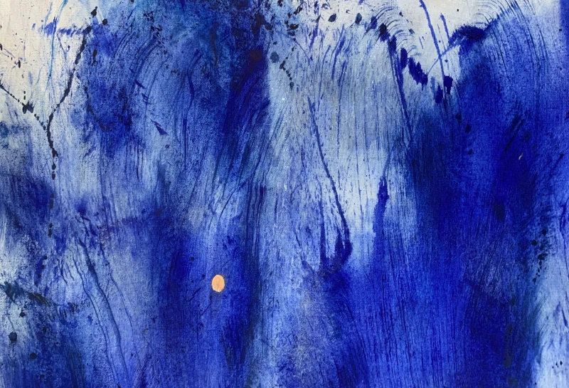 Piotr Butkiewicz, Silent stars, obraz, Galeria Sztuki Katarzyny Napiórkowskiej