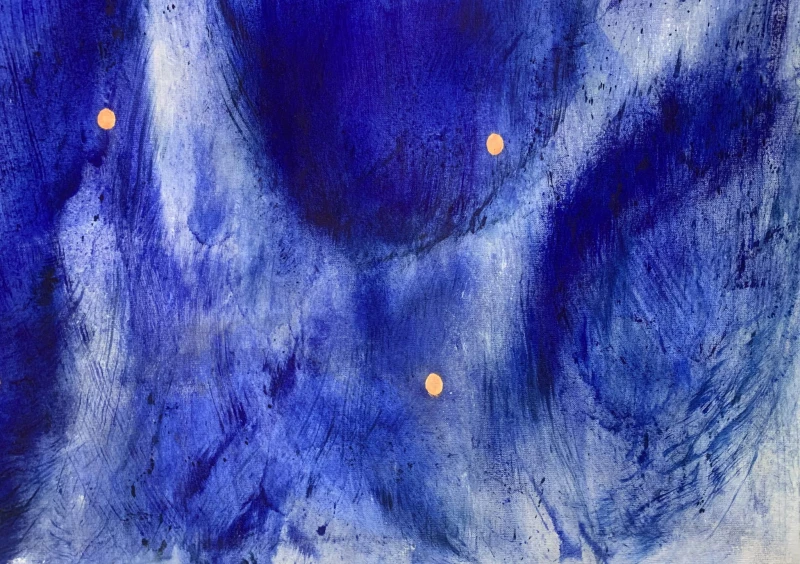 Piotr Butkiewicz, Silent stars, obraz, Galeria Sztuki Katarzyny Napiórkowskiej