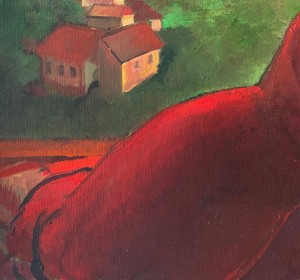 Anna Karpowicz-Westner, Późne popołudnie, obraz, Galeria Sztuki Katarzyny Napórkowskiej