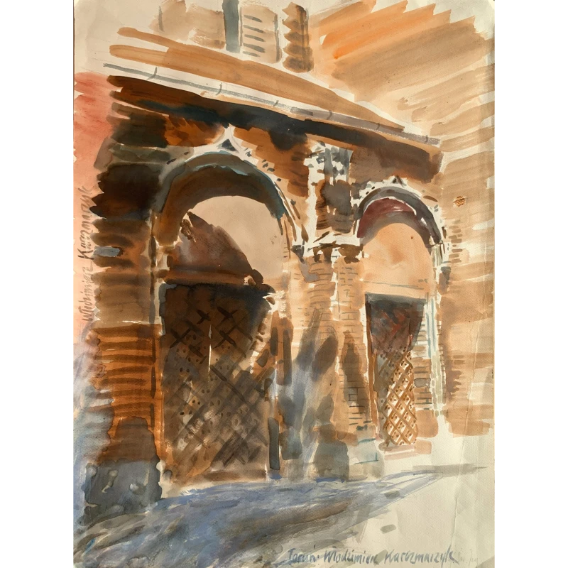 Włodzimierz Karczmarzyk, Toruń, obraz, Galeria Sztuki Katarzyny Napiórkowskiej