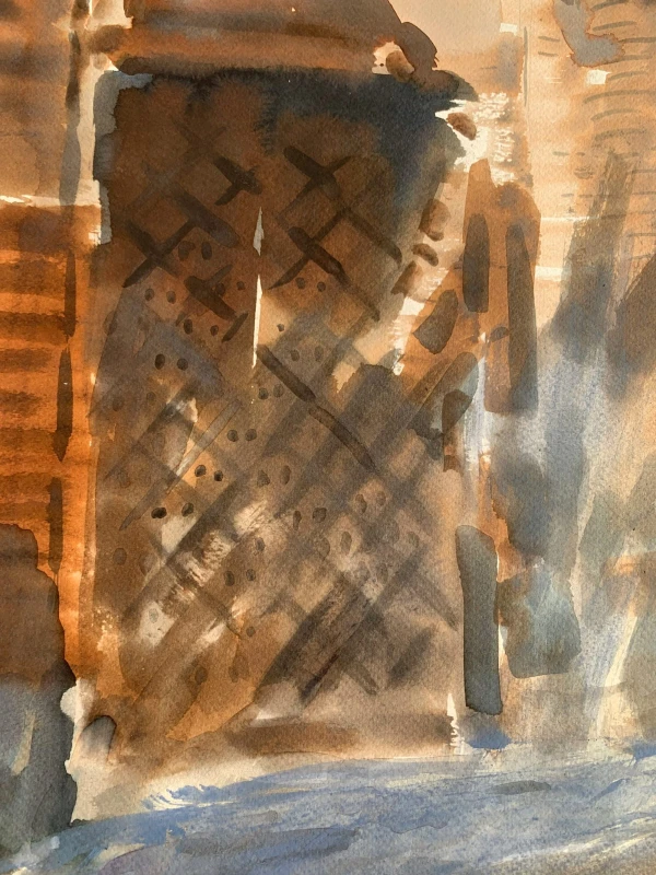 Włodzimierz Karczmarzyk, Toruń, obraz, Galeria Sztuki Katarzyny Napiórkowskiej