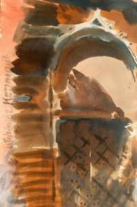 Włodzimierz Karczmarzyk, Toruń, obraz, Galeria Sztuki Katarzyny Napiórkowskiej