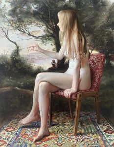 Agnieszka Staak-Janczarska, W marzeniach, obraz, Galeria Sztuki Katarzyny Napiórkowskiej