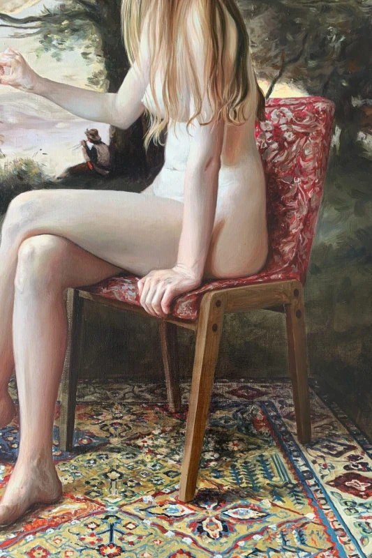 Agnieszka Staak-Janczarska, W marzeniach, obraz, Galeria Sztuki Katarzyny Napiórkowskiej