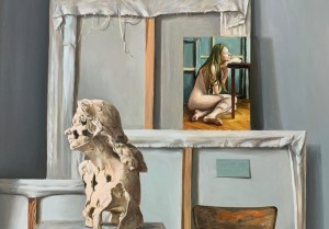 Agnieszka Staak-Janczarska, Ślady obecności, obraz, Galeria Sztuki Katarzyny Napiórkowskiej