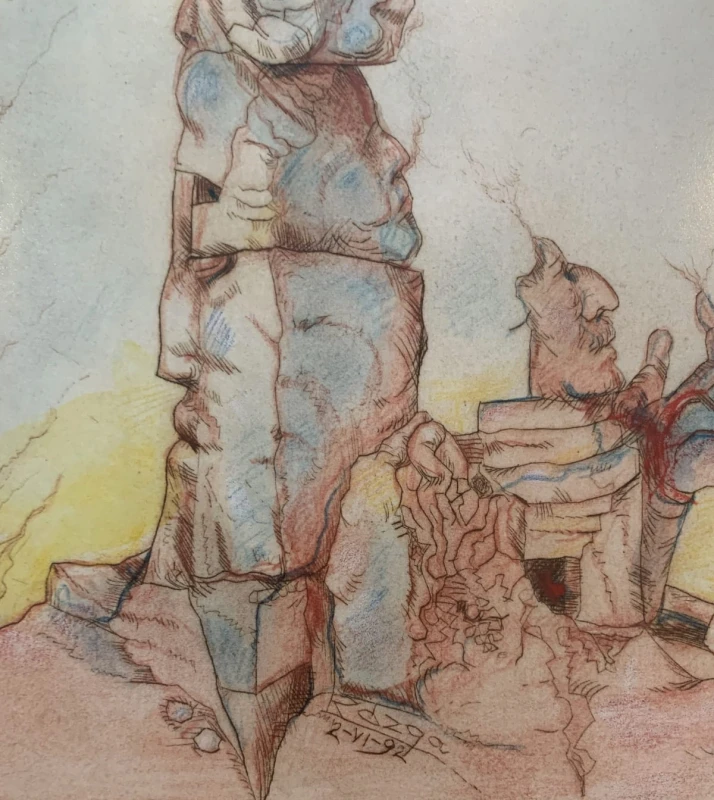 Leszek Rózga, Egea, grafika, Galeria Sztuki Katarzyny Napiórkowskiej