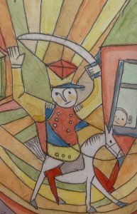 Leszek Rózga, Żołnierzyk, grafika, Galeria Sztuki Katarzyny Napiórkowskiej