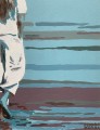 Joanna Woyda, Plaża. Fale, obraz, Galeria Sztuki Katarzyny Napiórkowskiej