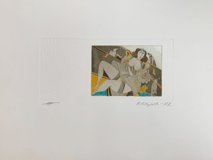 Bogdan Pikulicki, Akt, grafika, Galeria Sztuki Katarzyny Napiórkowskiej