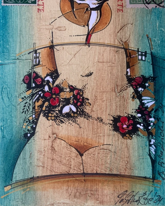 Bogdan Pikulicki, Akt, grafika, Galeria Sztuki Katarzyny Napiórkowskiej