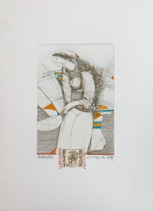 Bogdan Pikulicki, Akt, grafika, Galeria Sztuki Katarzyny Napiórkowskiej