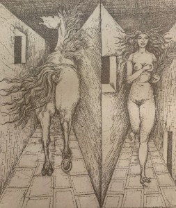 Leszek Rózga, Erato, grafika, Galeria Sztuki Katarzyny Napiórkowskiej