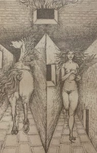 Leszek Rózga, Erato, grafika, Galeria Sztuki Katarzyny Napiórkowskiej