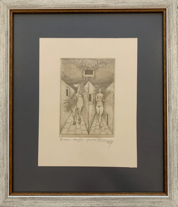 Leszek Rózga, Erato, grafika, Galeria Sztuki Katarzyny Napiórkowskiej