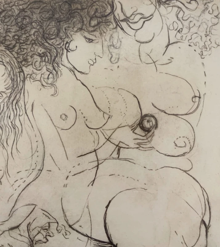 Leszek Rózga, Cztery pory roku, grafika, Galeria Sztuki Katarzyny Napiórkowskiej