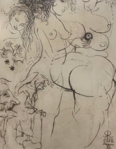 Leszek Rózga, Cztery pory roku, grafika, Galeria Sztuki Katarzyny Napiórkowskiej