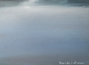 Katarzyna Zwolińska, Wielki błękit, obraz, Galeria Sztuki Katarzyny Napiórkowskiej