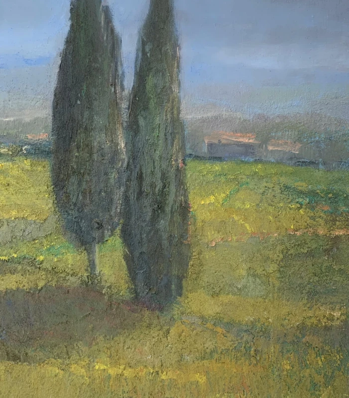 Katarzyna Zwolińska, Włoski pejzaż, obraz, Galeria Sztuki Katarzyny Napiórkowskiej
