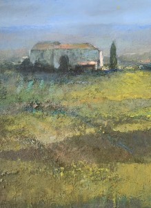 Katarzyna Zwolińska, Włoski pejzaż, obraz, Galeria Sztuki Katarzyny Napiórkowskiej