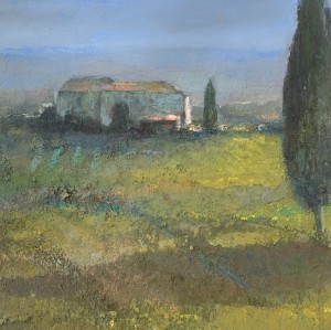 Katarzyna Zwolińska, Włoski pejzaż, obraz, Galeria Sztuki Katarzyny Napiórkowskiej