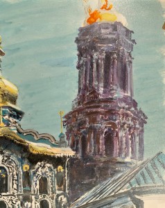 Włodzimierz Karczmarzyk, Kijów, obraz, Galeria Sztuki Katarzyny Napiórkowskiej