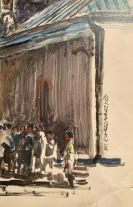 Włodzimierz Karczmarzyk, Kijów, obraz, Galeria Sztuki Katarzyny Napiórkowskiej