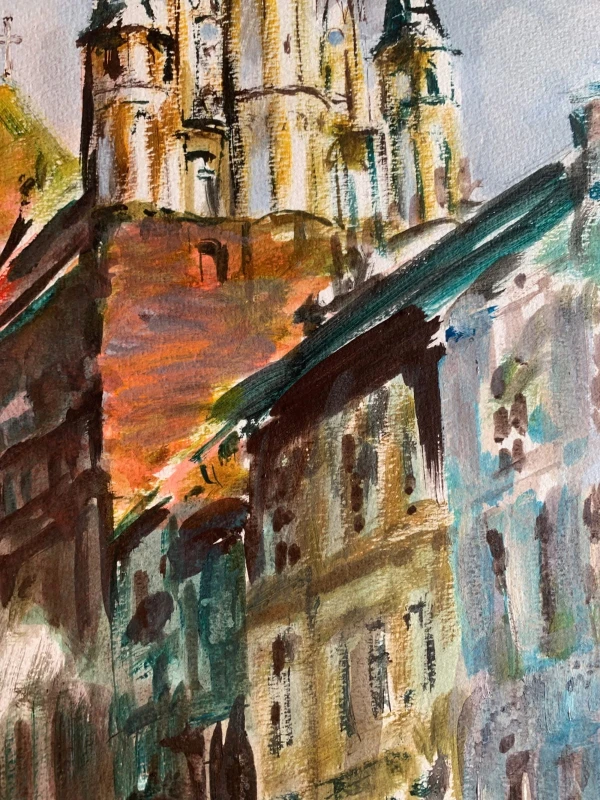 Włodzimierz Karczmarzyk, Toruń, obraz, Galeria Sztuki Katarzyny Napiórkowskiej