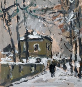 Magdalena Spasowicz, pejzaż, obraz, Galeria Sztuki Katarzyny Napiórkowskiej