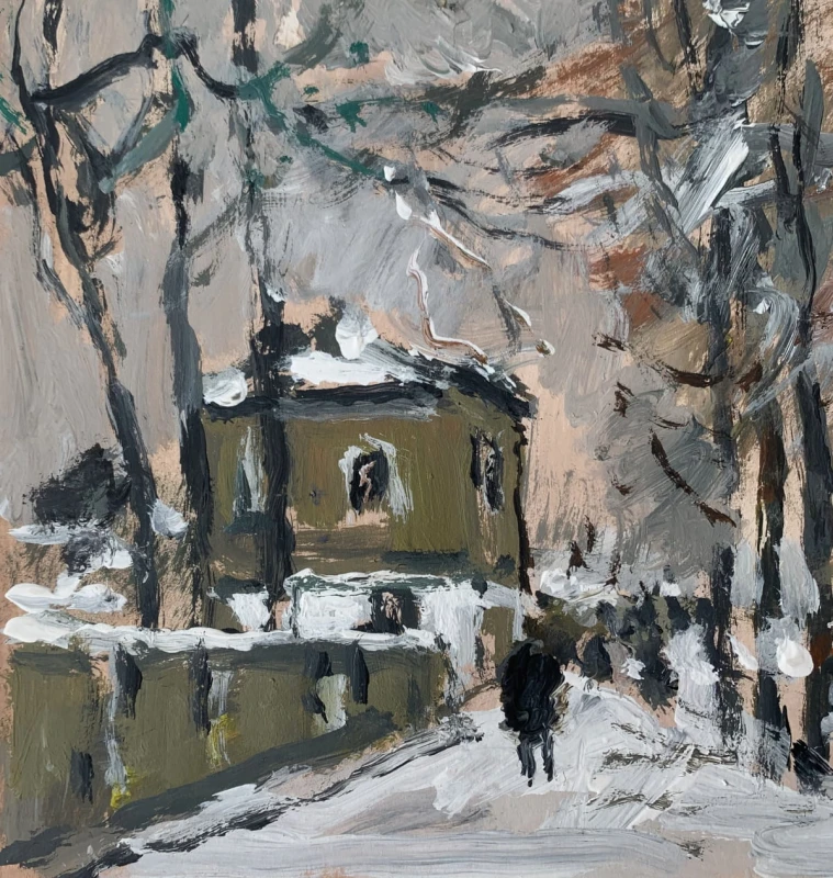 Magdalena Spasowicz, pejzaż, obraz, Galeria Sztuki Katarzyny Napiórkowskiej